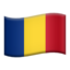 flag: Romania on Apple