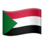 flag: Sudan on Apple