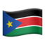 flag: South Sudan on Apple