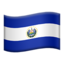 flag: El Salvador on Apple