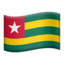 flag: Togo on Apple