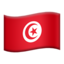 flag: Tunisia on Apple