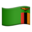 flag: Zambia on Apple