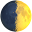 first quarter moon on Apple