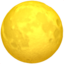 full moon on Apple
