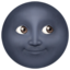 new moon face on Apple