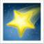 shooting star on Apple