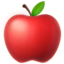 red apple on Apple