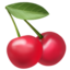 cherries on Apple