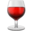 wine glass on Apple