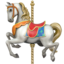 carousel horse on Apple