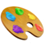 artist palette on Apple