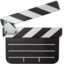 clapper board on Apple