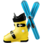 skis on Apple