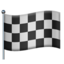 chequered flag on Apple