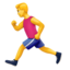 man running on Apple