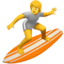 person surfing on Apple
