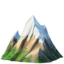snow-capped mountain on Apple