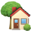 house with garden on Apple