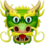 dragon face on Apple