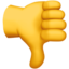 thumbs down on Apple