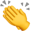 clapping hands on Apple