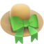 woman’s hat on Apple