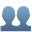 busts in silhouette on Apple