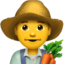 man farmer on Apple