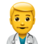man health worker on Apple