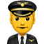 man pilot on Apple
