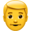 man on Apple