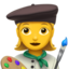 woman artist on Apple