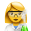 woman scientist on Apple