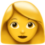 woman on Apple