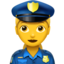 woman police officer on Apple