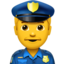 man police officer on Apple
