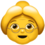 old woman on Apple