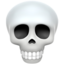 skull on Apple
