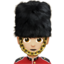 guard: medium-light skin tone on Apple