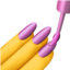 nail polish on Apple
