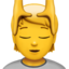 person getting massage on Apple