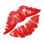 kiss mark on Apple