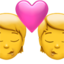 kiss on Apple