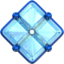 diamond with a dot on Apple