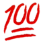hundred points on Apple