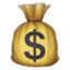 money bag on Apple