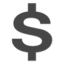heavy dollar sign on Apple
