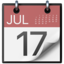 tear-off calendar on Apple
