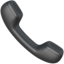 telephone receiver on Apple